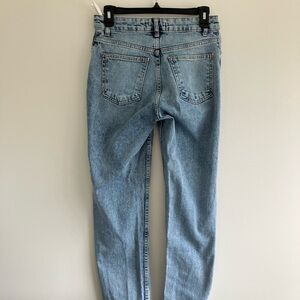 Women's Boot Cut Jeans - Light Blue
